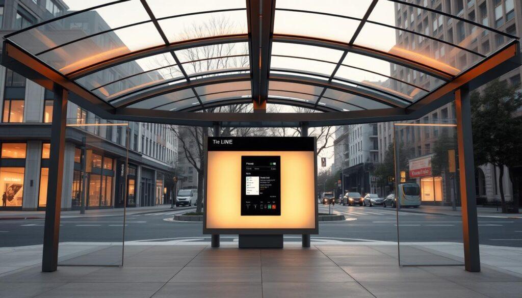 pensiline smart con illuminazione led